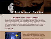 Tablet Screenshot of celebritycc.com